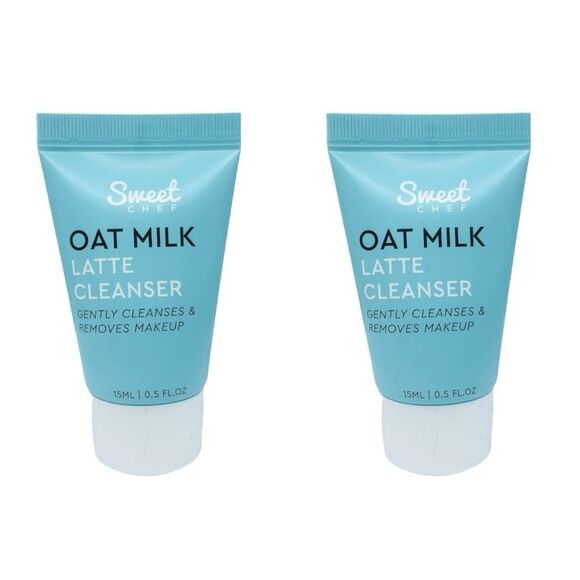 Sweet Chef x Glow Recipe Oat Milk Latte Cleanser - Set of 2 - 15 ml / 0.5 fl oz - Picture 1 of 3